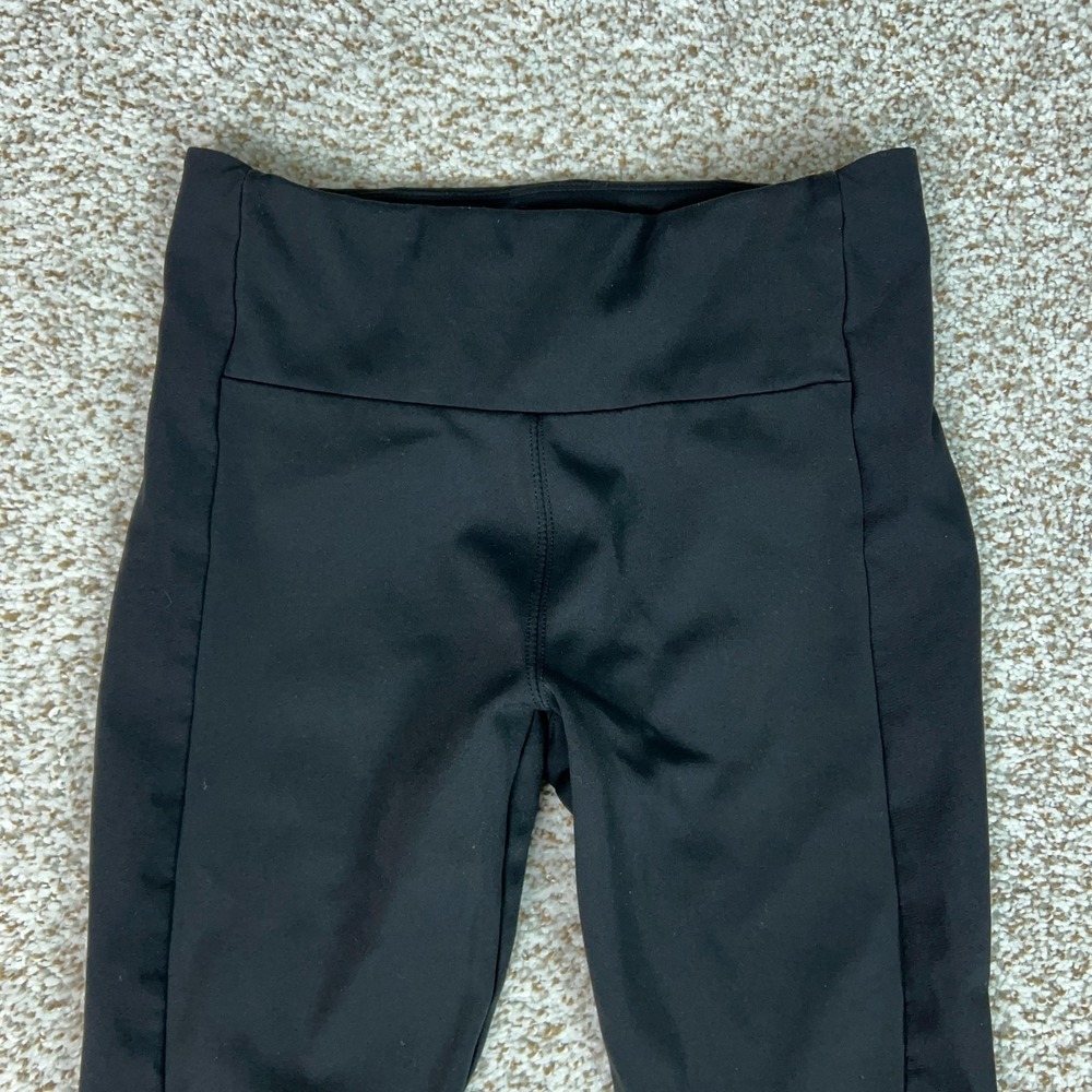 Athleta Pants Womens‎ Small Black High Rise Ankle Leggings Zip Pockets Yoga Gym - Picture 2 of 12